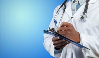 The doctor took notes